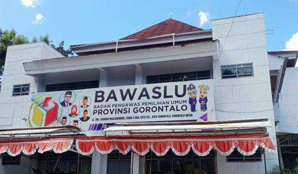 kantor Bawaslu Provinsi Gorontalo.(F:dok)