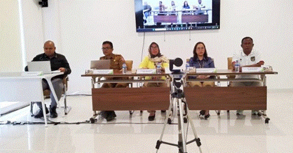 Pelaksanaan webinar dalam rangka sosialisasi program perlindungan Jaminan Sosial   Ketenagakerjaan bagi Pegawai Pemerintah dengan Perjanjian Kerja (PPPK) Kabupaten Bone Bolango, di Kantor BPJS  F:AKP)