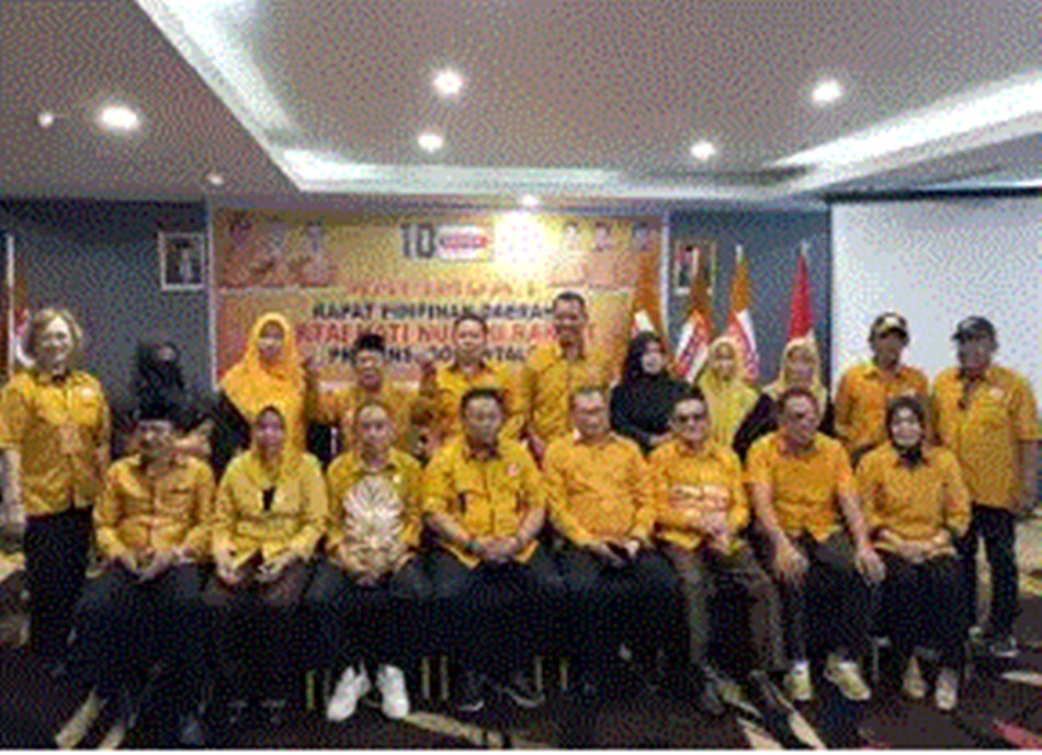 Jajaran Pengurus DPD Hanura Gorontalo dan DPC Kabupaten/Kota se-Provinsi Gorontalo. (foto: Ist)