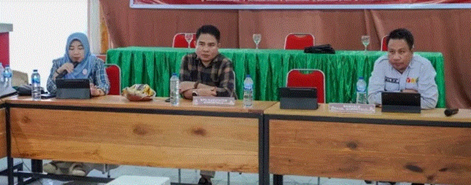 Rakor persiapan tahapan pencalonan Pilkada 2024, bertempat di Hotel Yulia Limboto Kabupaten Gorontalo. (F:humas)