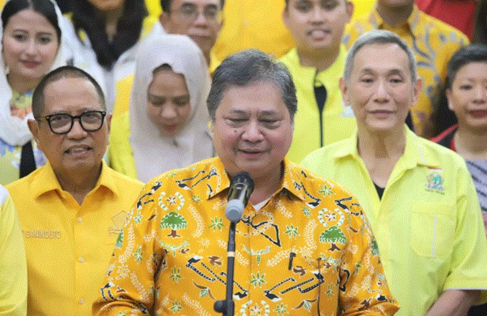 Ketua Umum Partai Golkar Airlangga Hartarto (DERY RIDWANSAH/ JAWAPOS.COM)