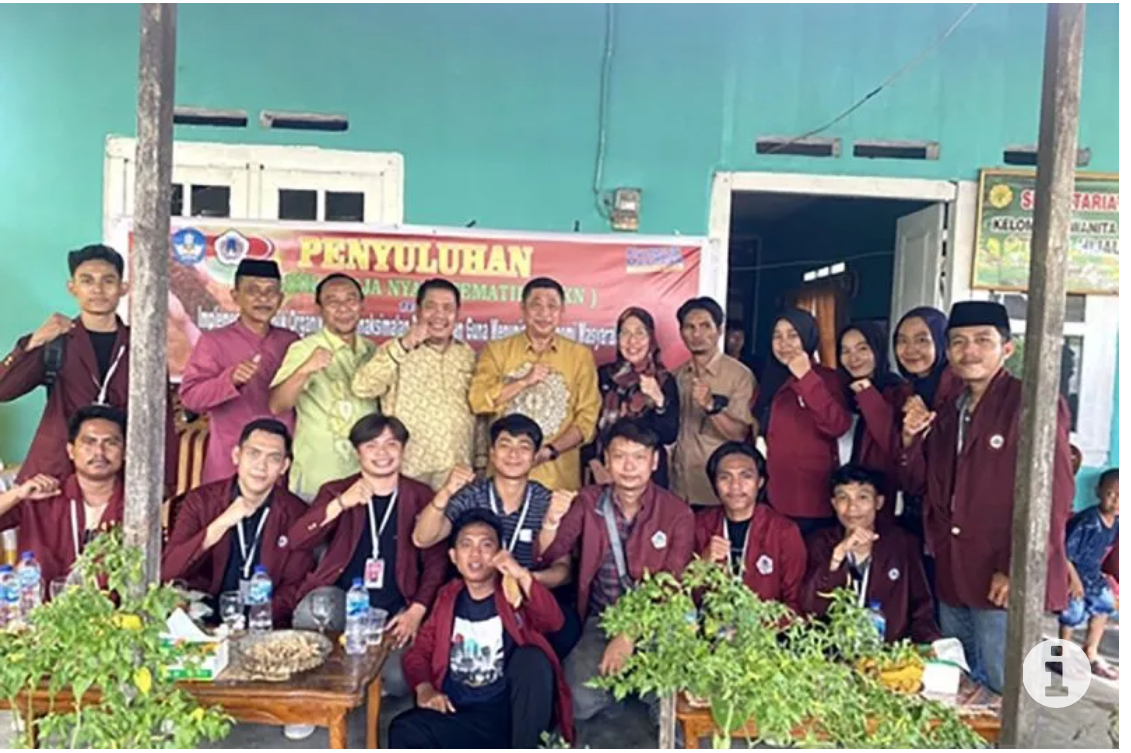 Mahasiswa KKN UNG gelar penyuluhan penggunaan pupuk organik