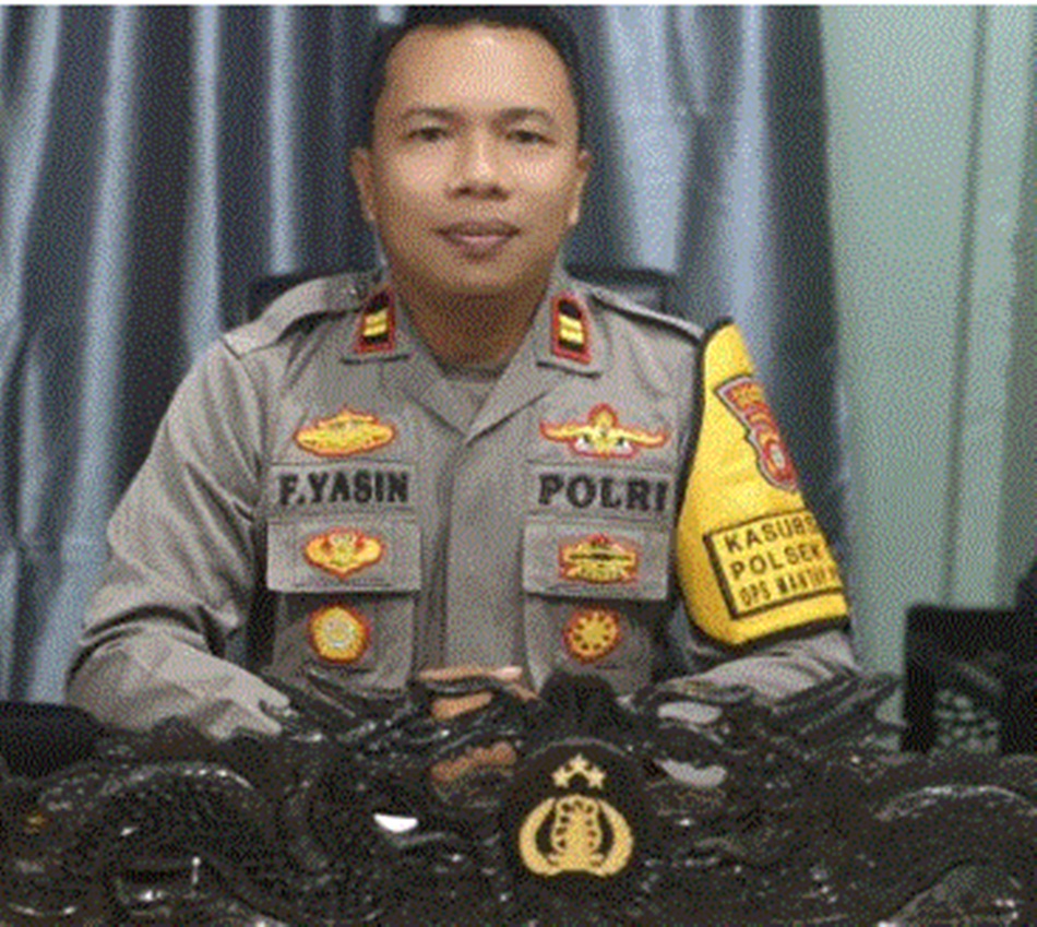 Kapolsek Kota Utara Iptu Fredy Yasin,SH (F:hms-Pol).
