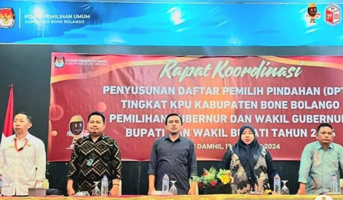 KPU Bone Bolango menggelar rapat penyusunan daftar pemilih tambahan