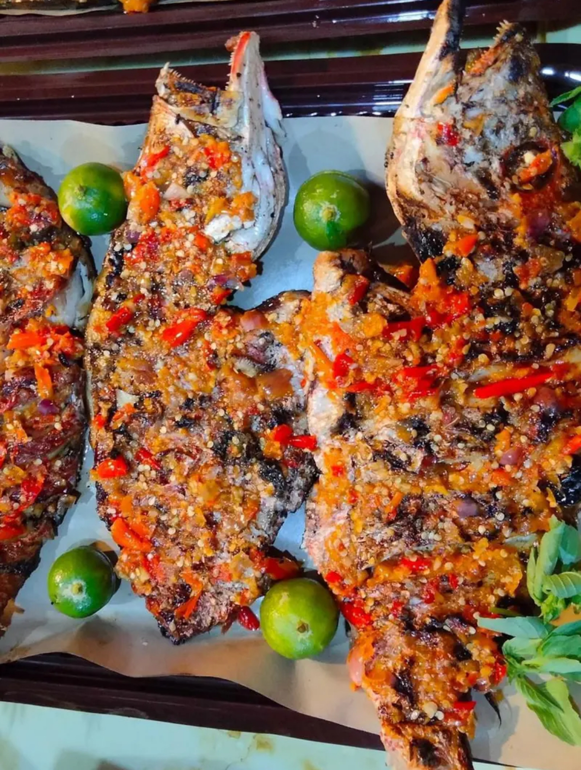 Ikan Bobara Bakar Rica-Rica, Kuliner Khas Gorontalo yang Menggugah Selera (Arfandi Ibrahim/Liputan6.com)