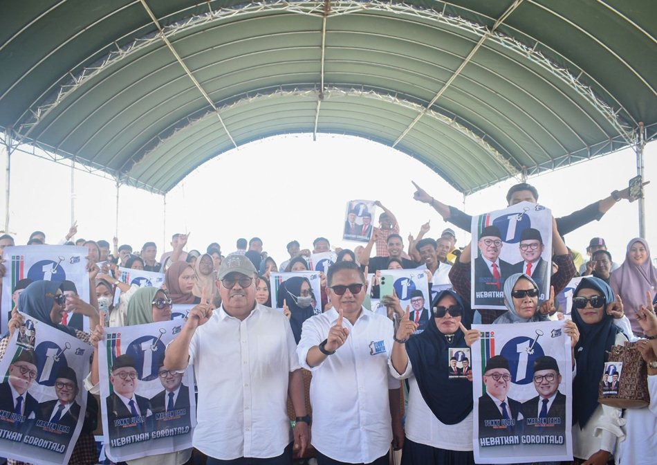 Pengukuhan relawan TU-MT di Boalemo (F:Tim)