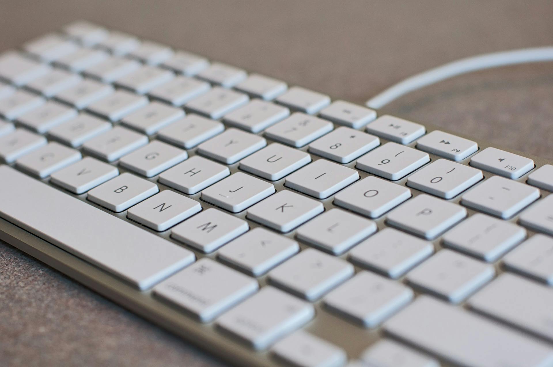 ilustrasi sebuah keyboard komputer