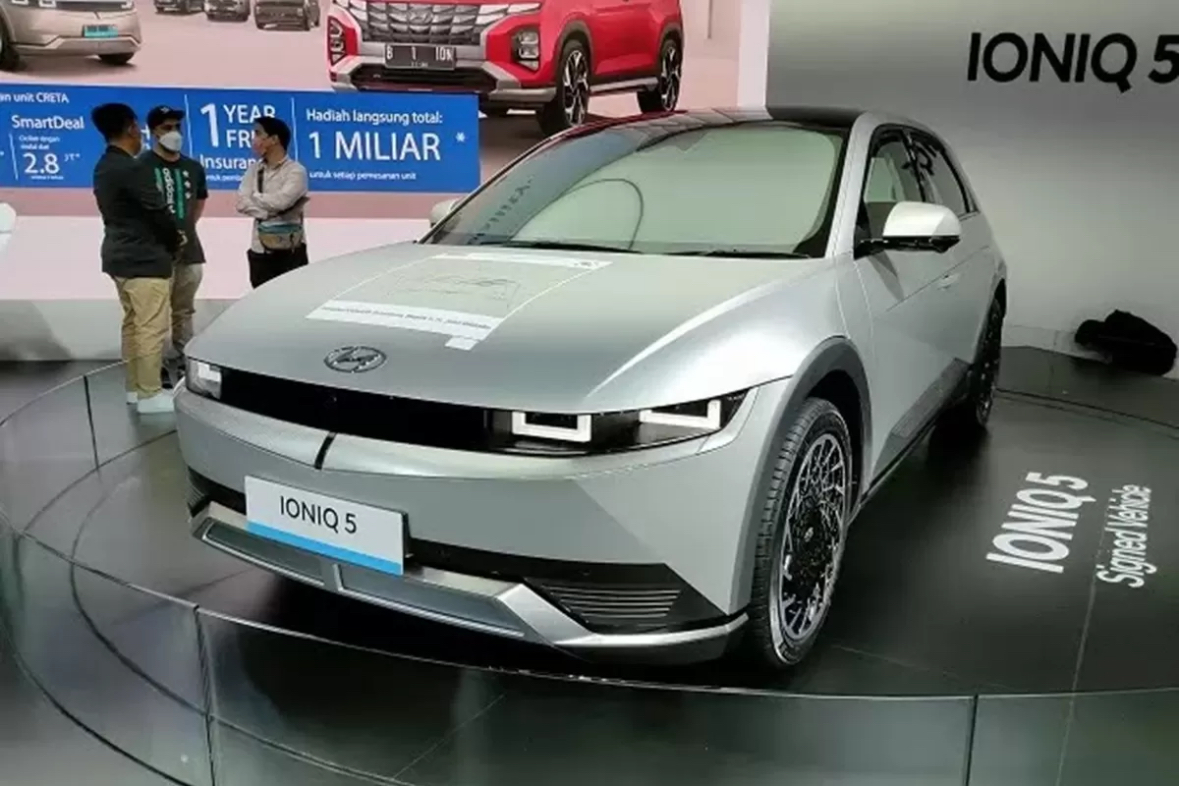Hyundai IONIQ 5. (Rian Alfianto/JawaPos.com)