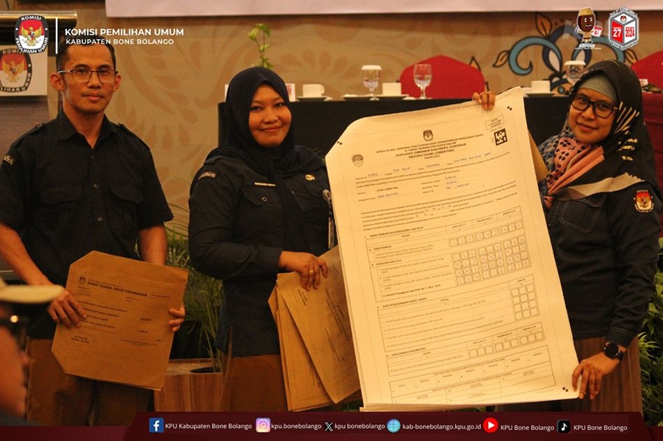 Bimtek Pemungutan dan Penghitungan  Suara Pemilihan Gubernur dan Wakil Gubernur,   Bupati dan Wakil Bupati Bone Bolango  Tahun 2024 Gelombang dua. (F:humas).