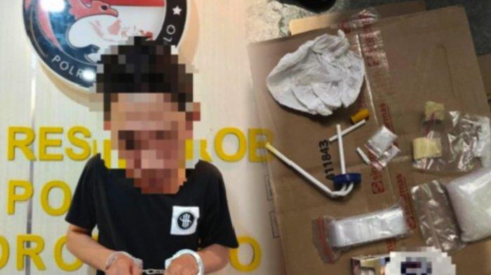 pelaku saat diamankan Polisi (F:hms-POl)