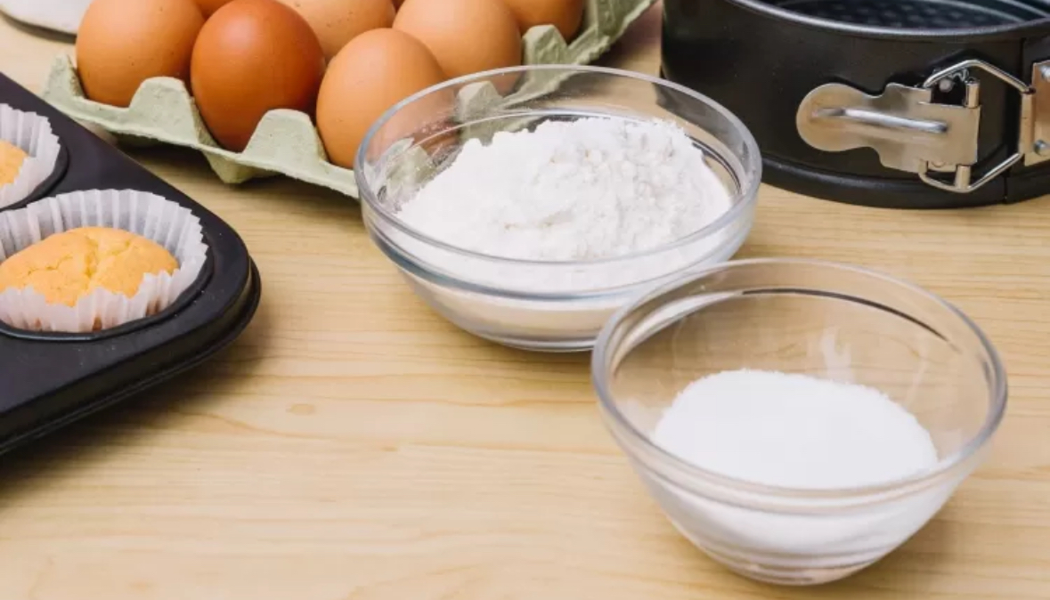 ilustrasi baking soda. (Freepik)