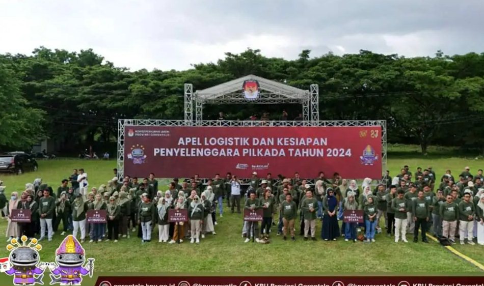 Apel logistik kolaborasi Pemerintah dan KPU untuk Kesuksesan Pilkada (Foto :Humas)