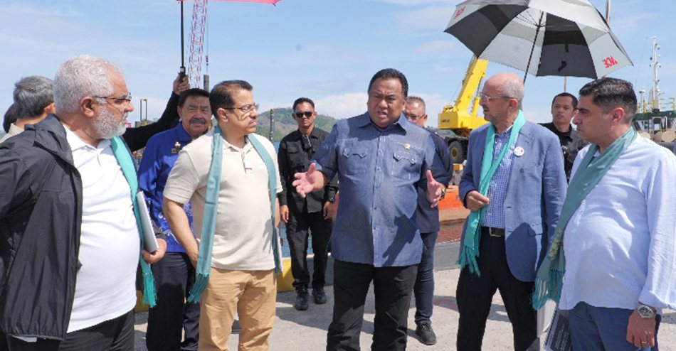Duta besar dari negara-negara Arab dijamu anggota DPR RI Rachmat Gobel. (F>Kmfo)