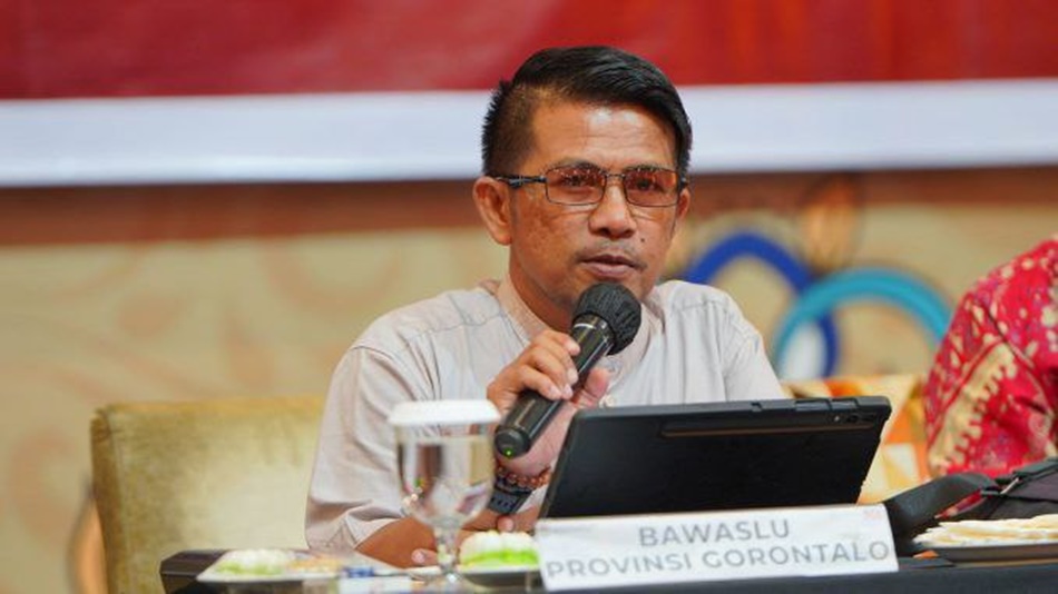 Anggota Bawaslu Provinsi Gorontalo, Muhammad Fajrin Arsyad. (F:hms Bawaslu)