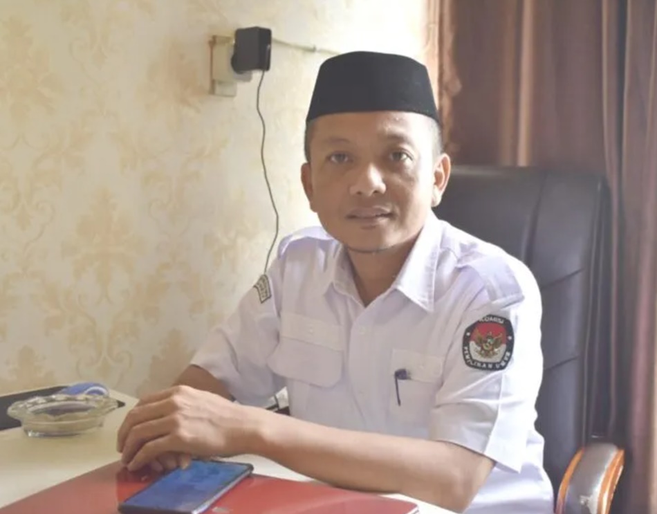 Ketua KPU Kabgor Windarto Bahua (F:dok Humas)