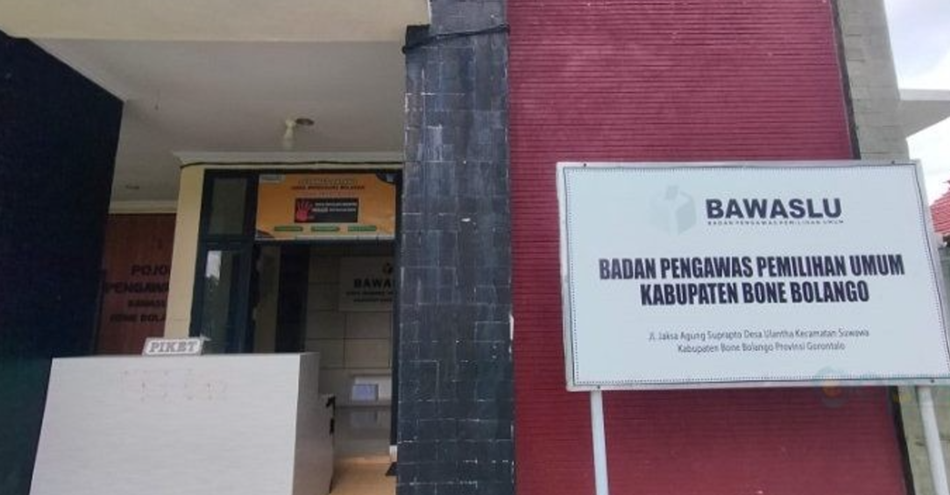 kantor bawaslu Bone Bolango (f:dok)