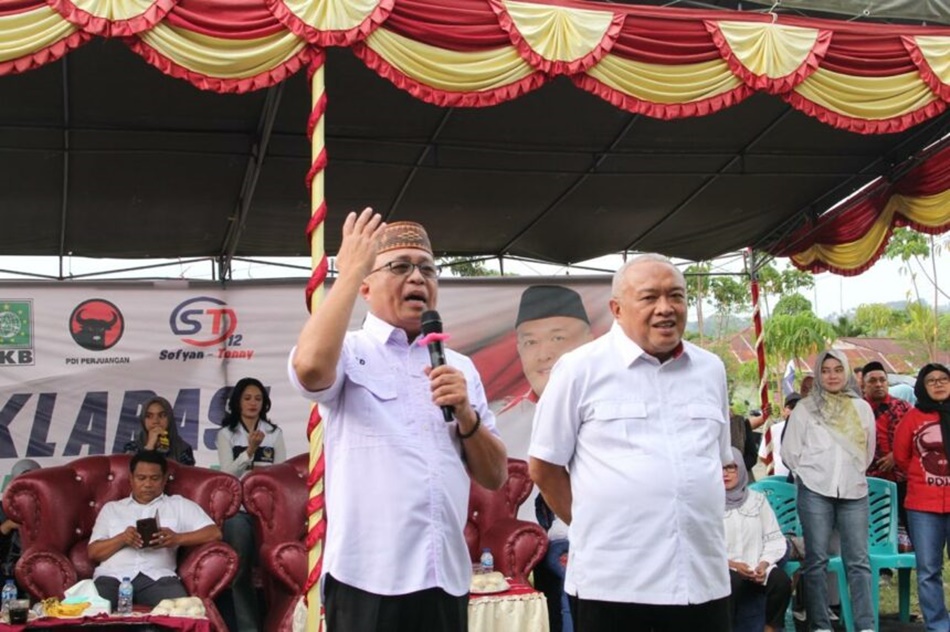 paslon Sofyan Puhi dan Toni Yunus (F;dok)