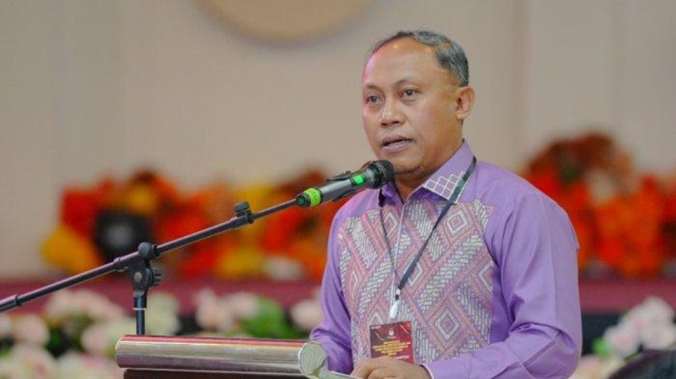 Ketua Komisi Pemilihan Umum (KPU) Provinsi Gorontalo, Sophian Rahmola. (F:humas)