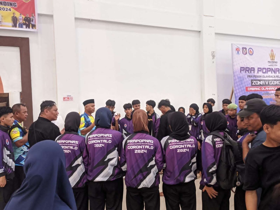 Pencak silat Gorontalo meloloskan 13 atlet ke final (F: humas)