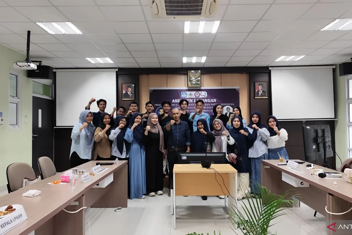 Asesmen Lapangan dalam hal akreditasi program studi Program studi (Prodi) Pendidikan Bahasa dan Sastra Indonesia (Bastrasia) Fakultas Sastra dan Budaya (FSB) Universitas Negeri Gorontalo (UNG). ANTARA