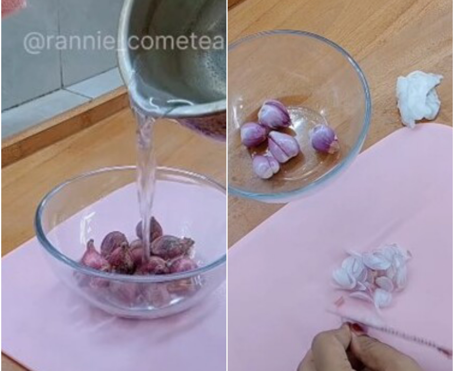 Tips mengupas bawang merah tanpa drama air mata