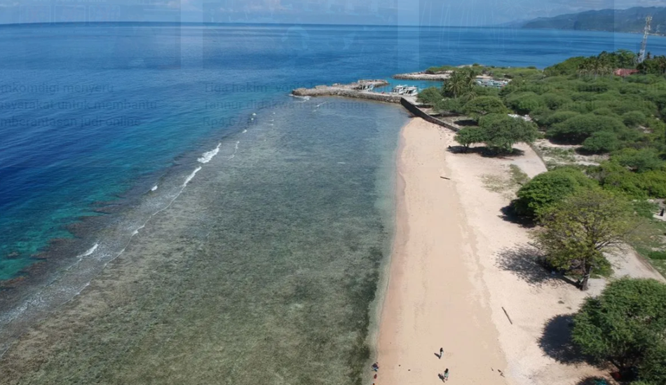 wisata pantai Kurenai yang berada di Kabila Bone Bone Bolango Gorontalo (F:Ant)