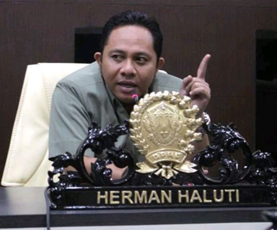 Ketua Komisi II Dekot Gorontalo Herman Haluti. (F:dok)