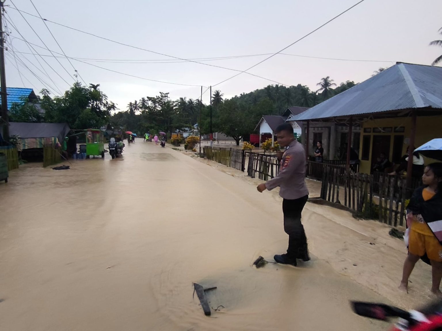 Kecamatan Patilanggio, Kabupaten Pohuwato, pada Senin, 27 Januari 2024.