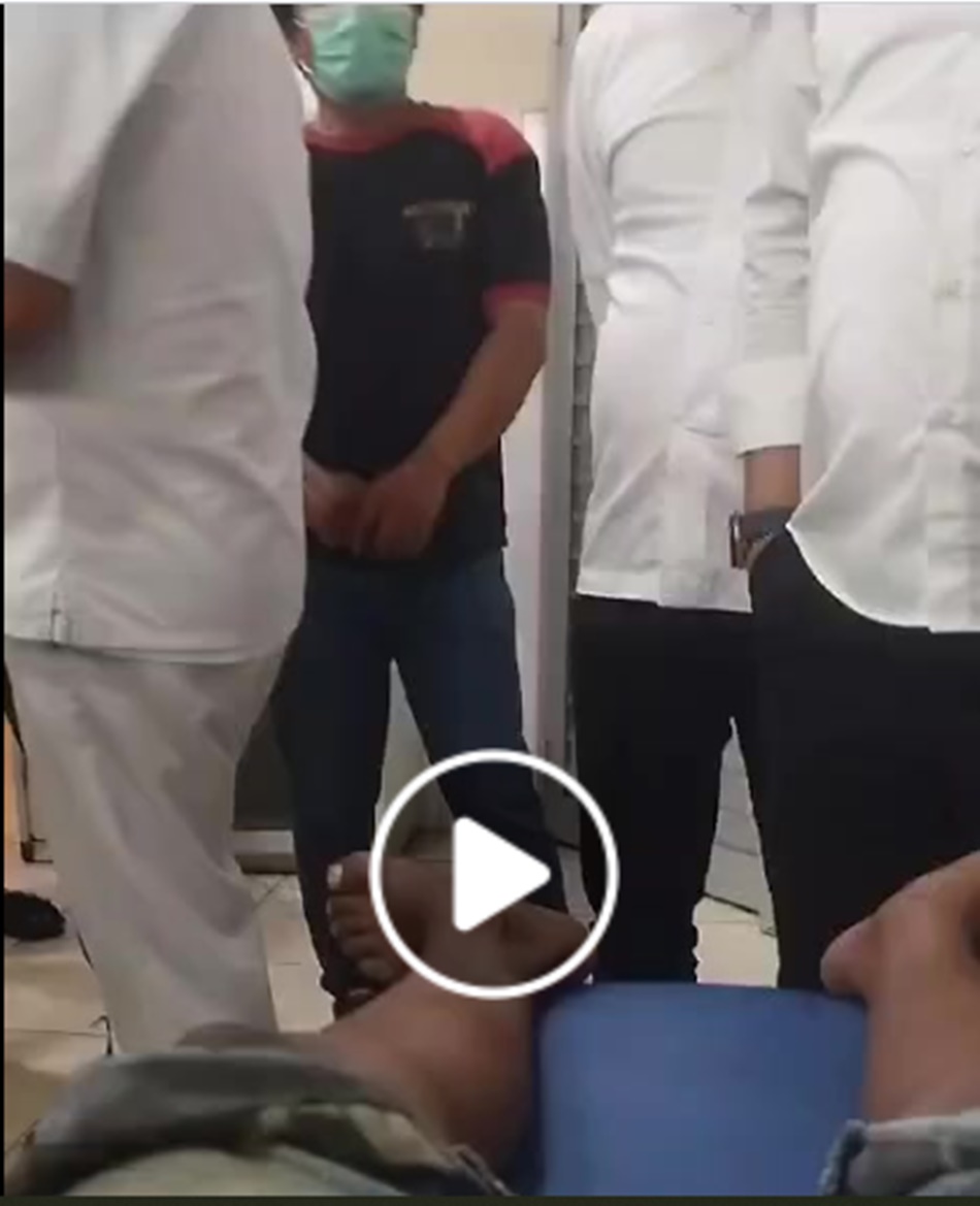 kesaksian teman sopir insiden penikaman sopir di Tondano.(F;Tangkapan layar Video)
