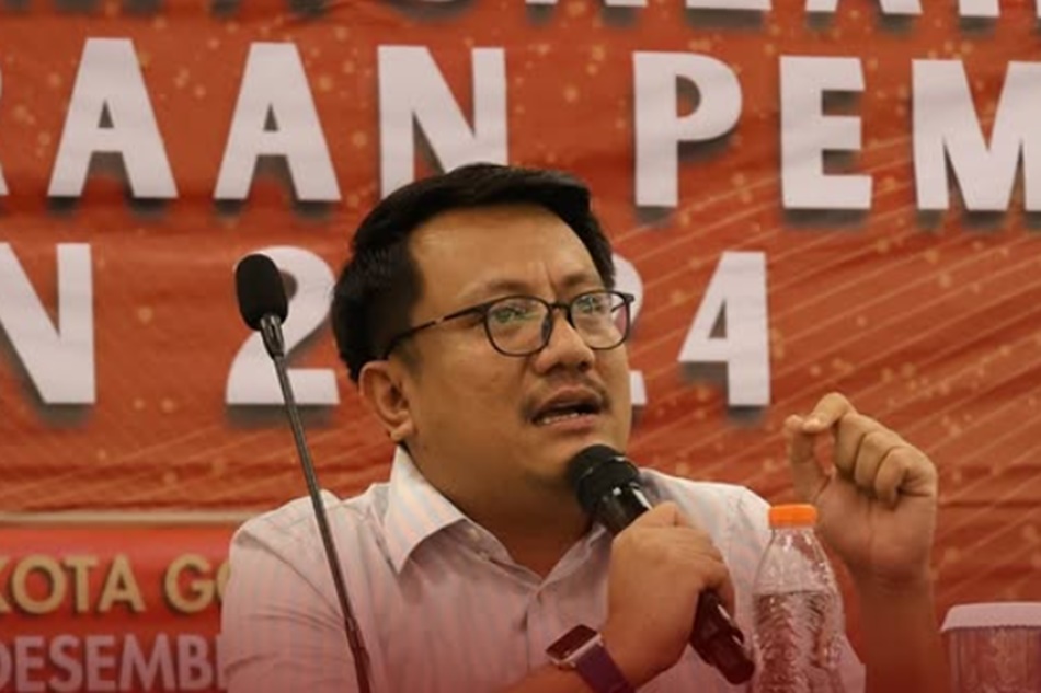 Ketua Komisi Pemilihan Umum (KPU) Kota Gorontalo, Mario S. Nurkamiden,(F:dok)