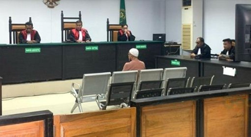 Sidang terdakwa Faisal  Lahay di Pengadilan Tipikor.(F:Ist)