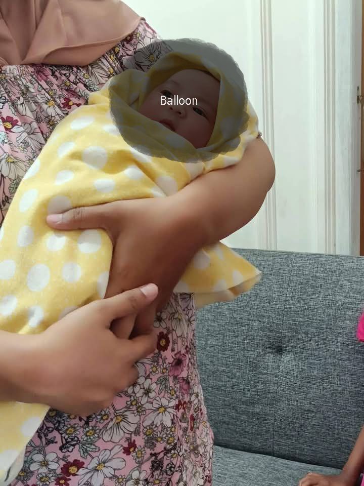 penemuan bayi di lokasi jalan GORR (F:isitmewa)