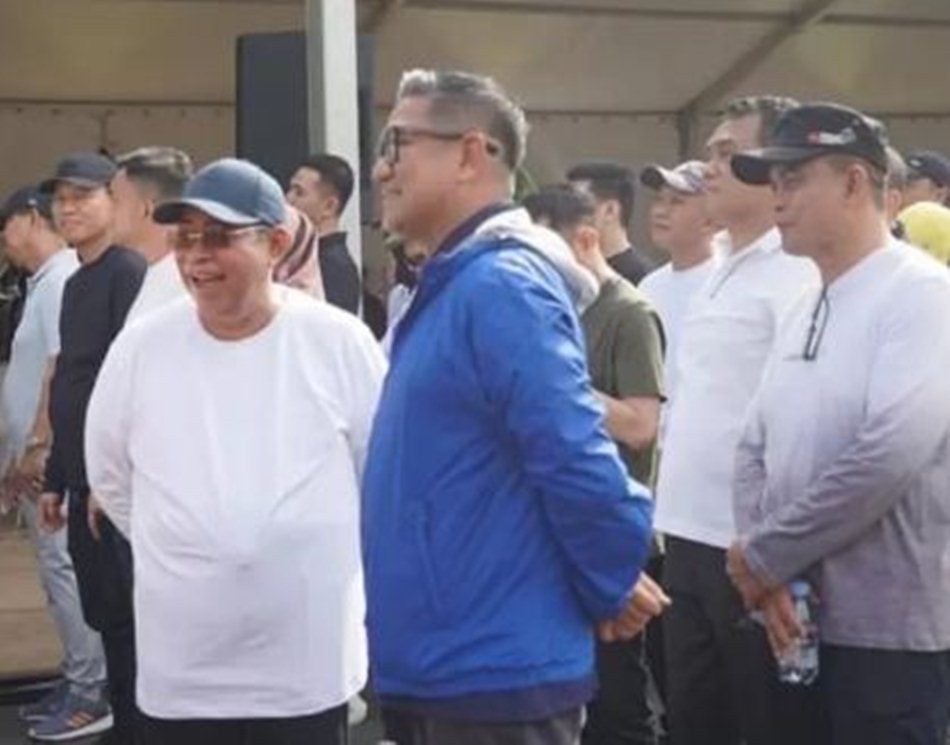 Walikota dan Wakil Walikota saat menjalani gladi sebelum pelantikan (F:ist)
