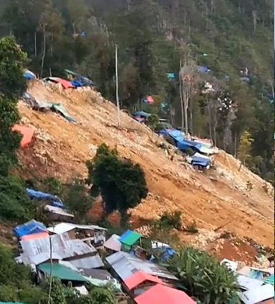 tambang Suwawa Timur yang ditutup (F:dok)