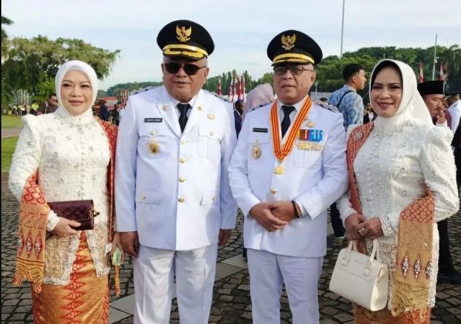 H. Sofyan Puhi dan Tonny S. Junus resmi dilantik sebagai Bupati dan Wakil Bupati oleh Presiden RI Prabowo Subianto .(F:ist)