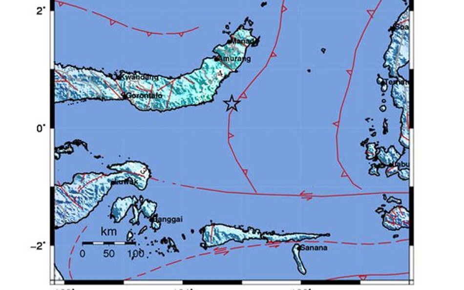 Gempa yang berpusat di Boltim ikut dirasakan warga Gorontalo (F:BMKG)