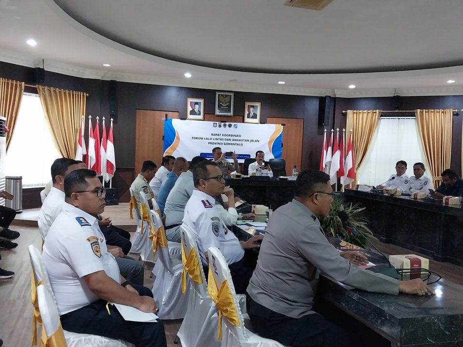 rapat koordinas membahas  pasar senggol yang dimotori Dinas perhubungan (GF:Kmfo)