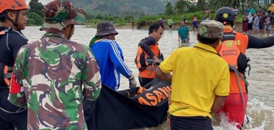 Pria bernama Yahya Hasan (68), yang akrab disapa Opa Yaha, ditemukan meninggal dunia, oleh Tim SAR gabungan. (F:Tim SAR)