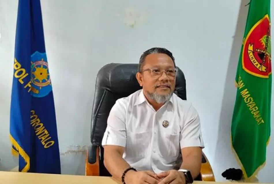 Kasat Pol PP Kabupaten Gorontalo M. Taufik Margono.(F:Ist)