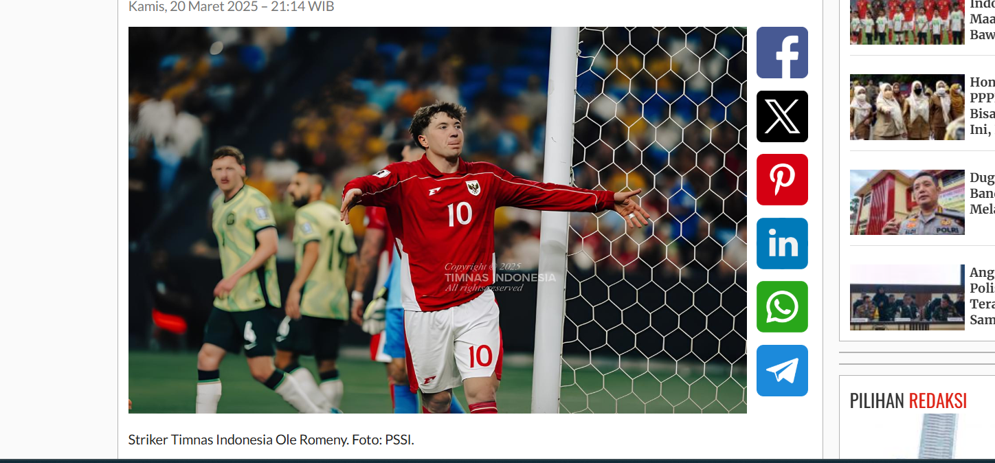 Ole Romeny/PSSI