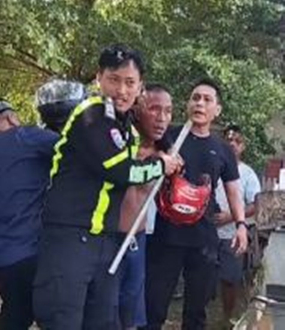 Motif SR diduga dilatarbelakangi tekanan ekonomi setelah mengundurkan diri dari pekerjaan tanpa menerima pesangon.(F:ist)