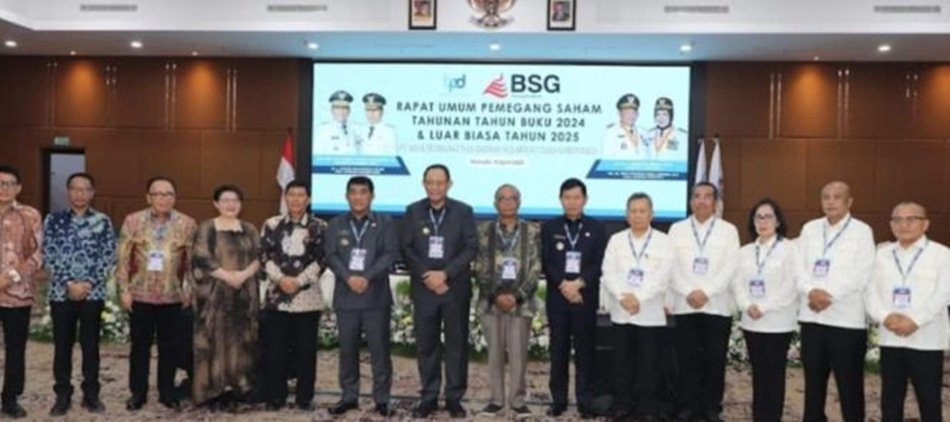 Rups luar biasa Bank Sulutgo yang menghasilkan susunan Komisaris baru (F:Ist)