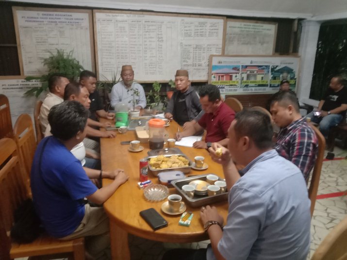 Rapat Koordinasi DPC Demokrat Kabupaten Gorontalo yang dipimpin Ketua DPC Arifin Djakani.(F:Ist)