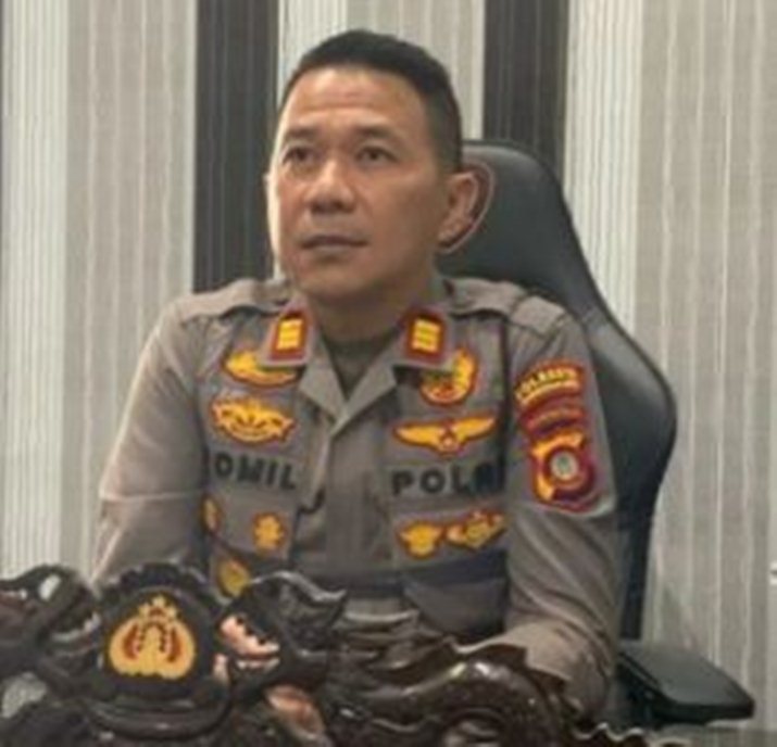 Kapolsek Kota Barat, AKP Pomil Montu.(F:Ist)