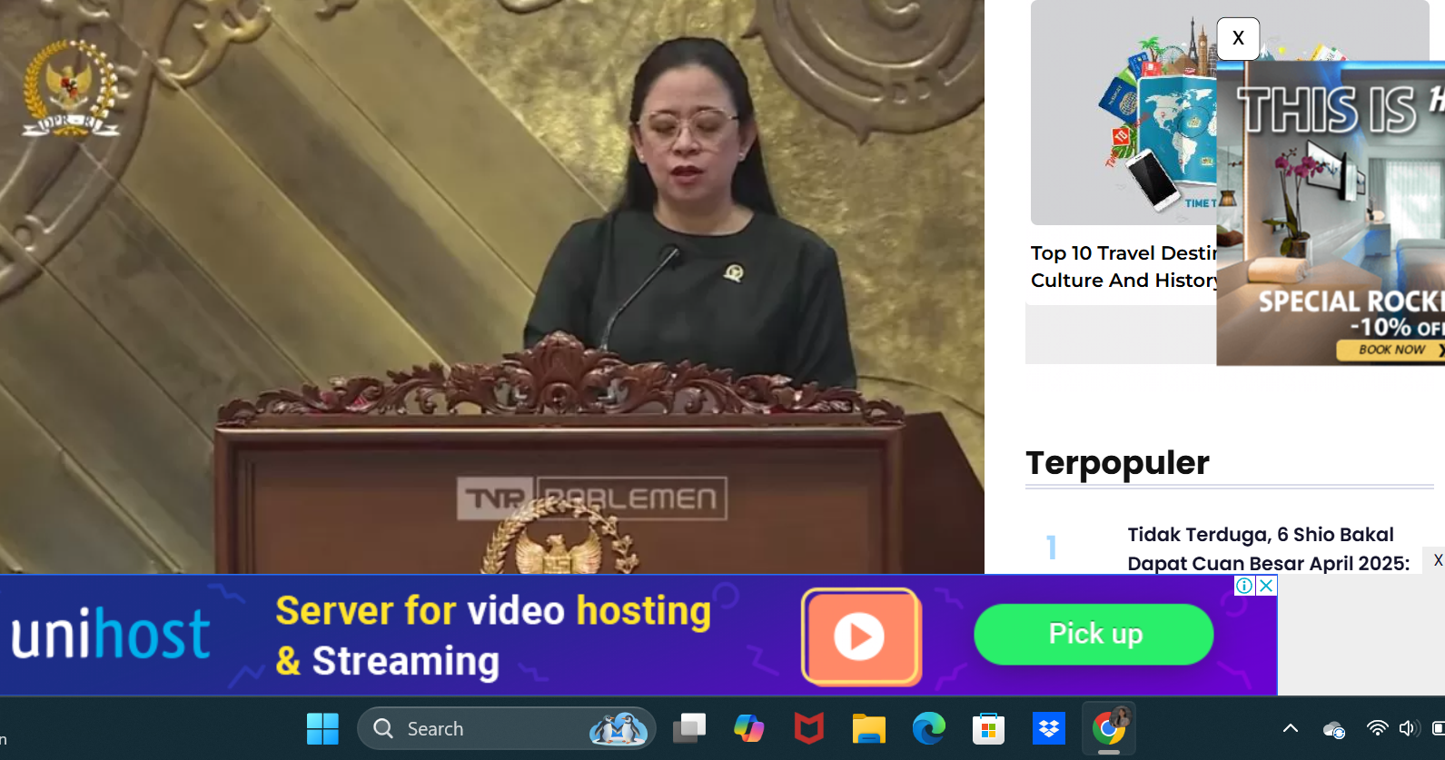 Ketua DPR RI Puan Maharani.