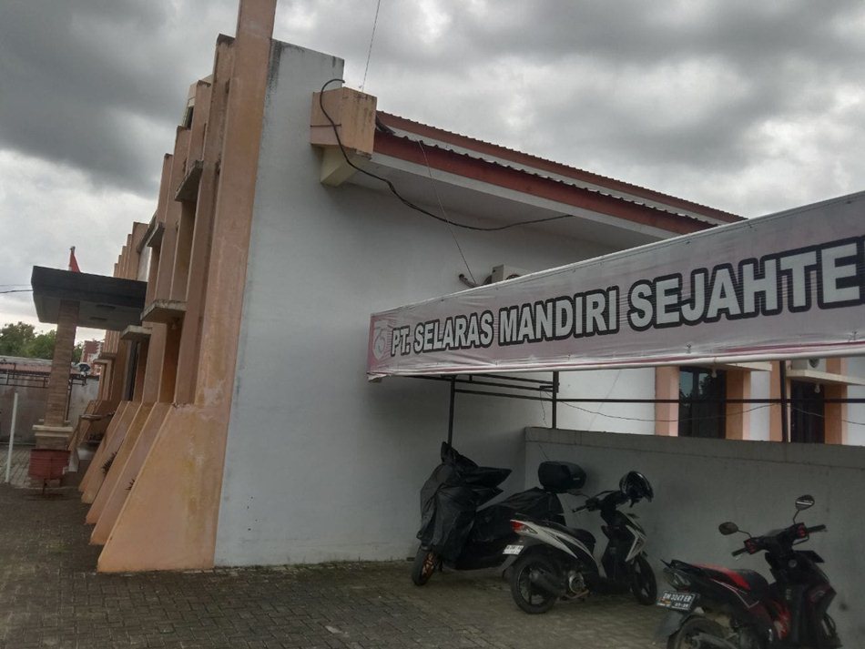 Kantor PT Selaras Mandiri Sejahtera Tbk yan berada di kota Gorontalo (F: dok)