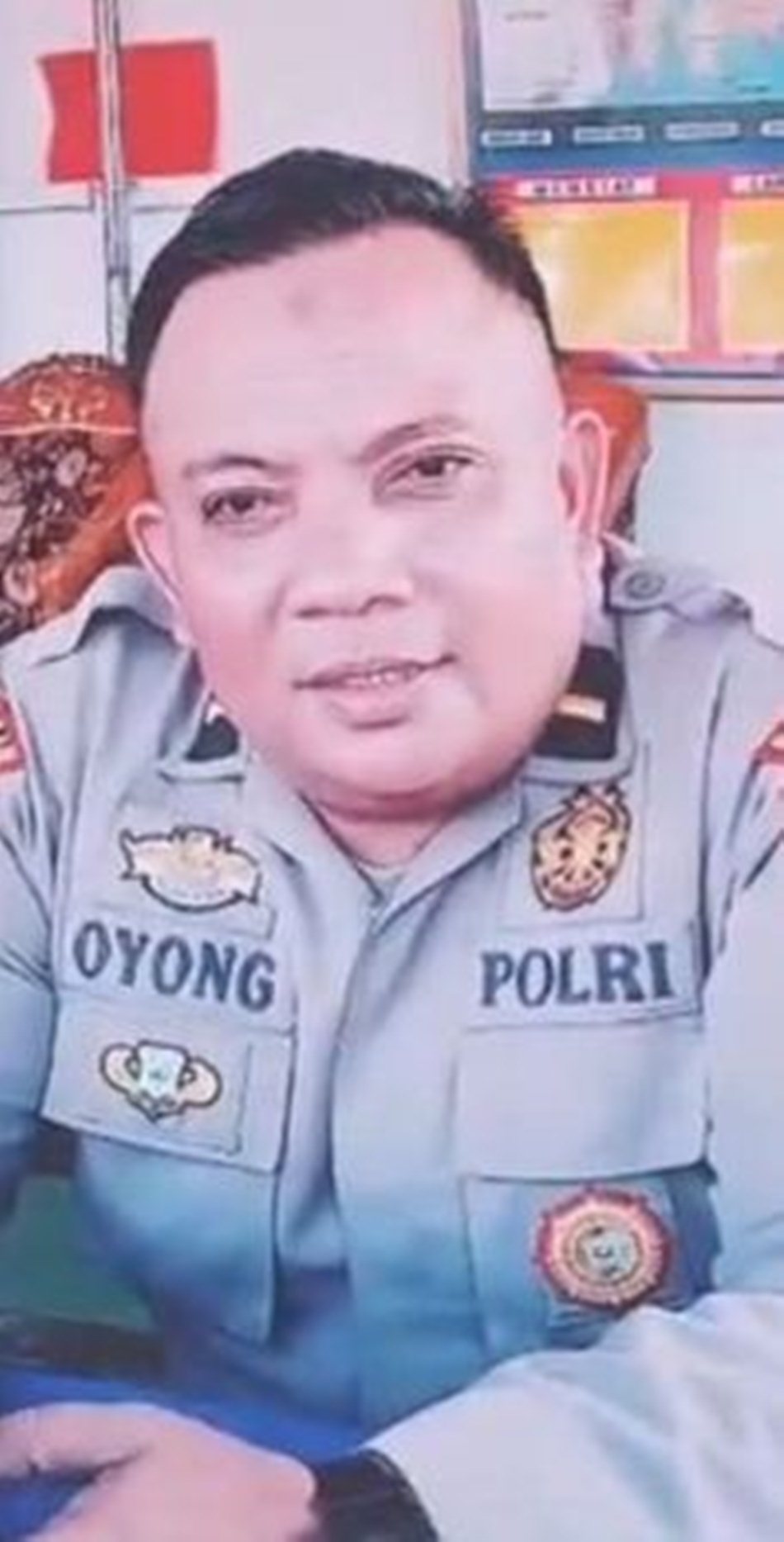 Kasi Humas Polres Boalemo  Ipda Oyong Abas.(F:Hms-pol)