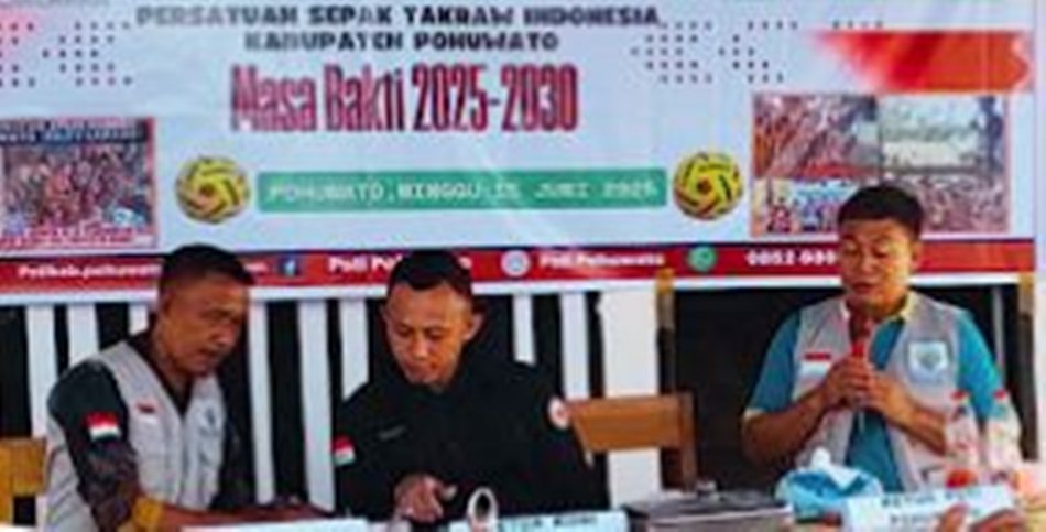 Rizal Thaib Pasuma kembali memimpin sebagai Ketua Umum PSTI Pohuwato untuk periode 2025&ndash;2029.(F:ist)