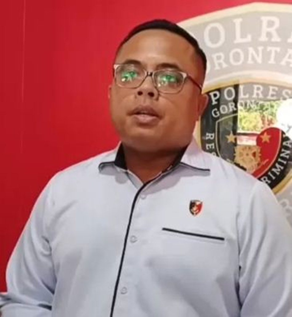 Kasat Reskrim Polres Gorontalo, Iptu  Faisal Ariyoga A. Harianja.(F:Hms-Pol)