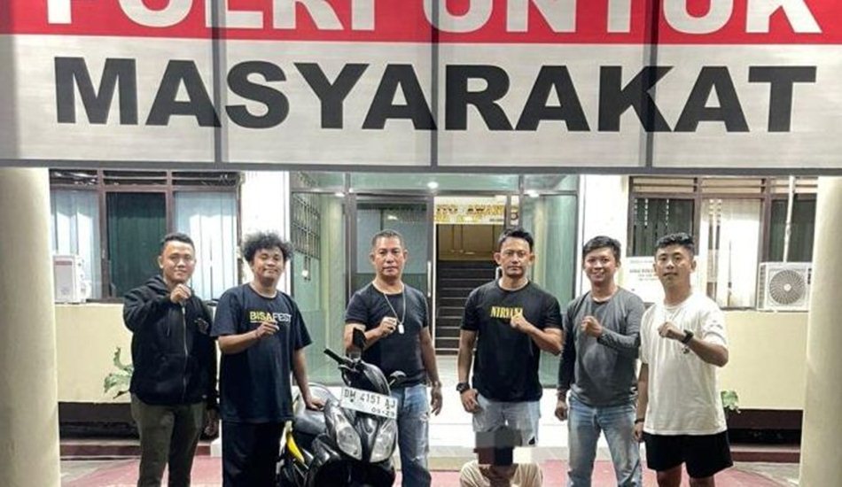 Aksi pencurian yang menyebabkan kerugian hingga Rp20 juta berhasil diungkap oleh Satreskrim Polresta Gorontalo Kota bersama Polsek Dungingi.(F:hms-pol)